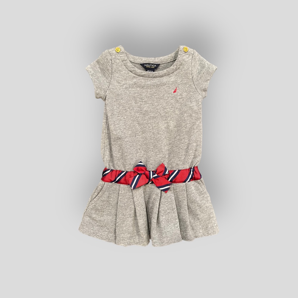 NÁUTICA  Toddler Dress with Bloomers Set.